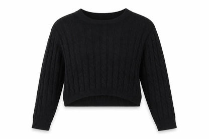 Brave Soul Womens Black   Pullover Jumper Size S