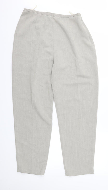 Initials Womens Brown Houndstooth  Trousers  Size 14 L29 in