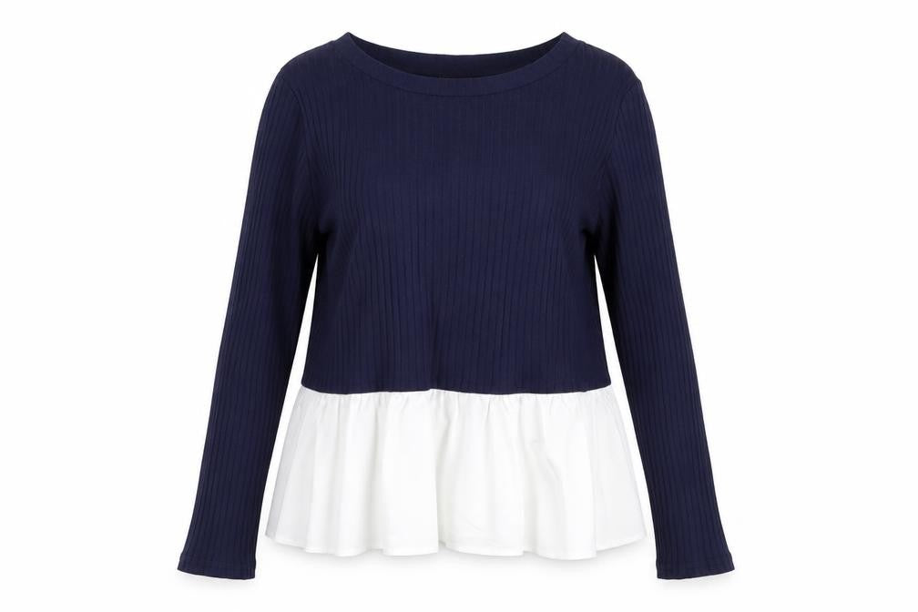 SHEIN Womens Blue   Pullover Jumper Size L