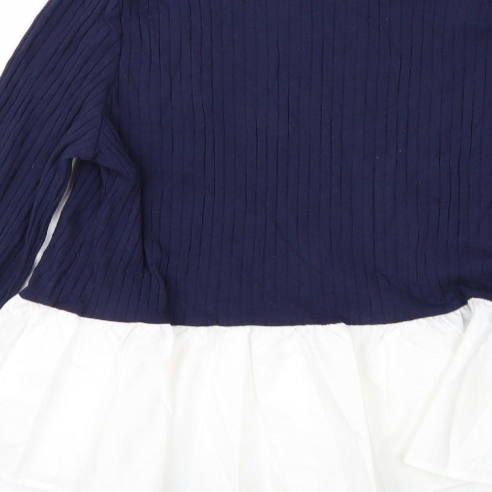 SHEIN Womens Blue   Pullover Jumper Size L