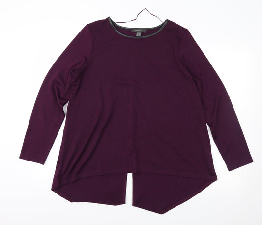 Atmosphere Womens Purple   Pullover Jumper Size L