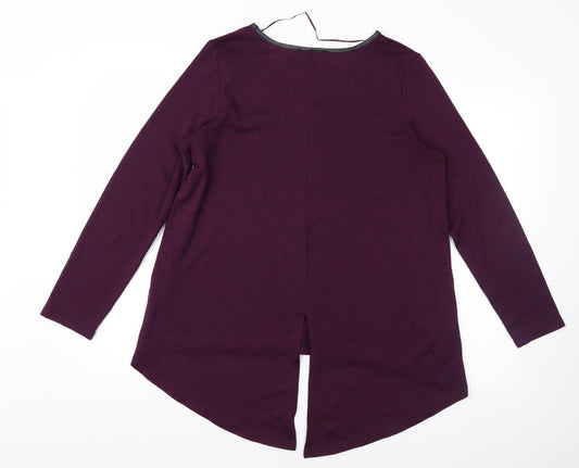 Atmosphere Womens Purple   Pullover Jumper Size L