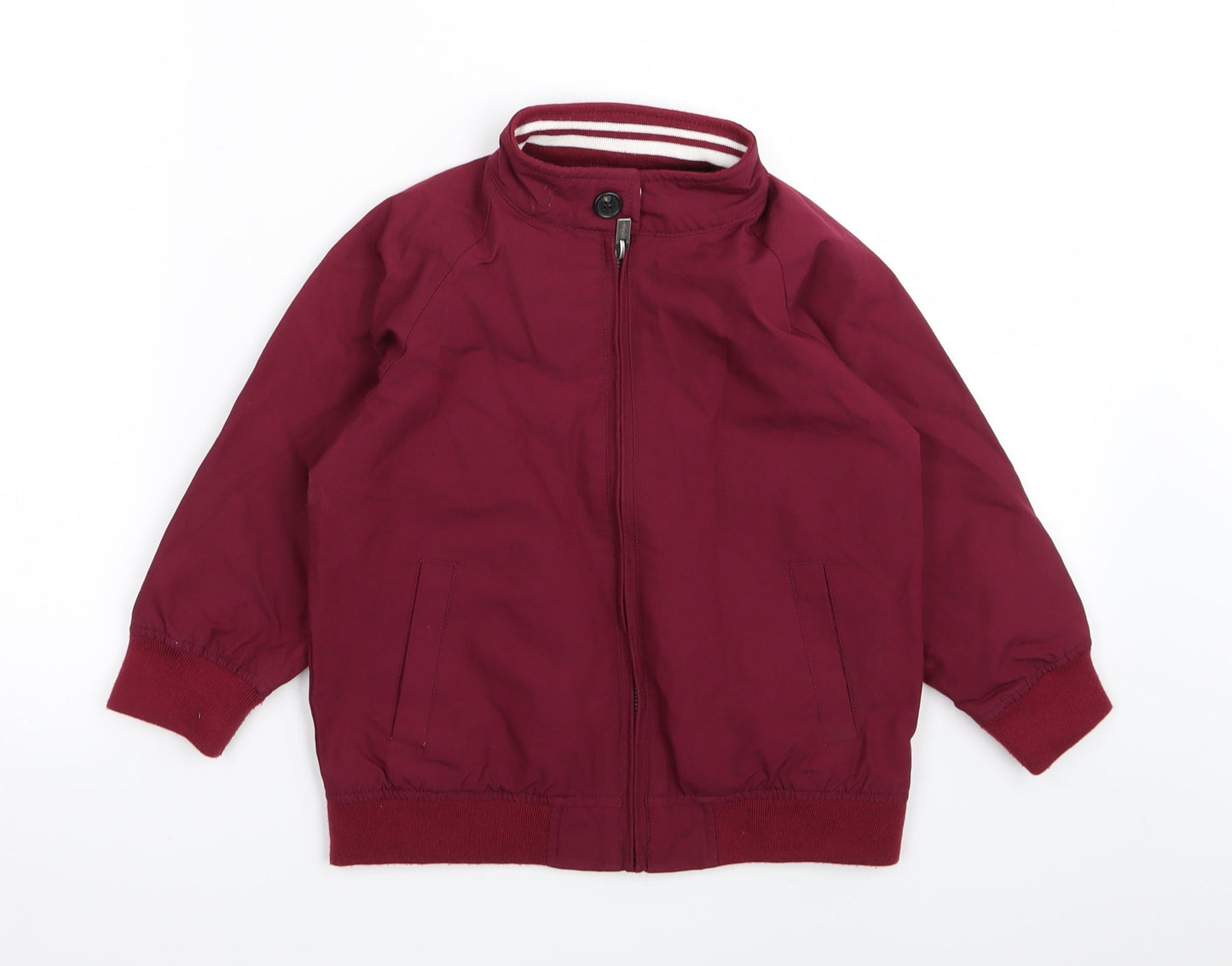 outfit Boys Red   Basic Coat Coat Size 6 Years