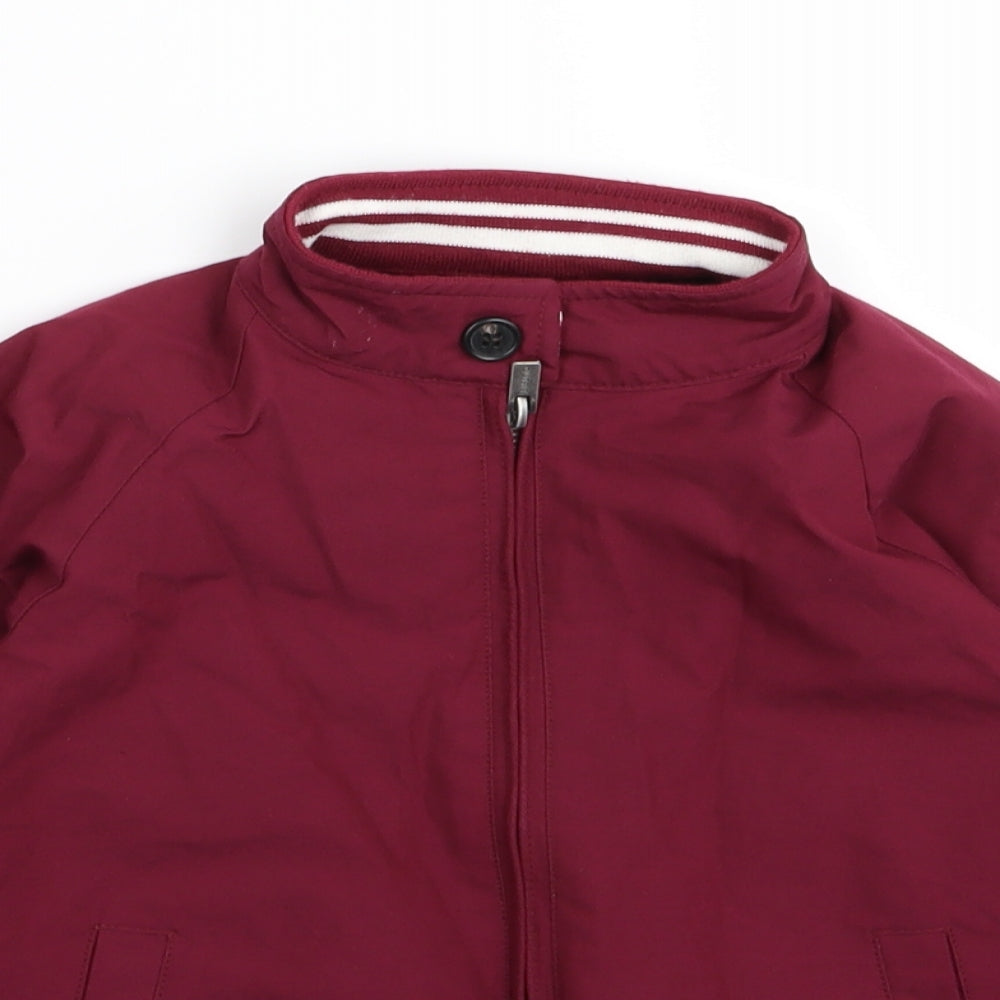 outfit Boys Red   Basic Coat Coat Size 6 Years