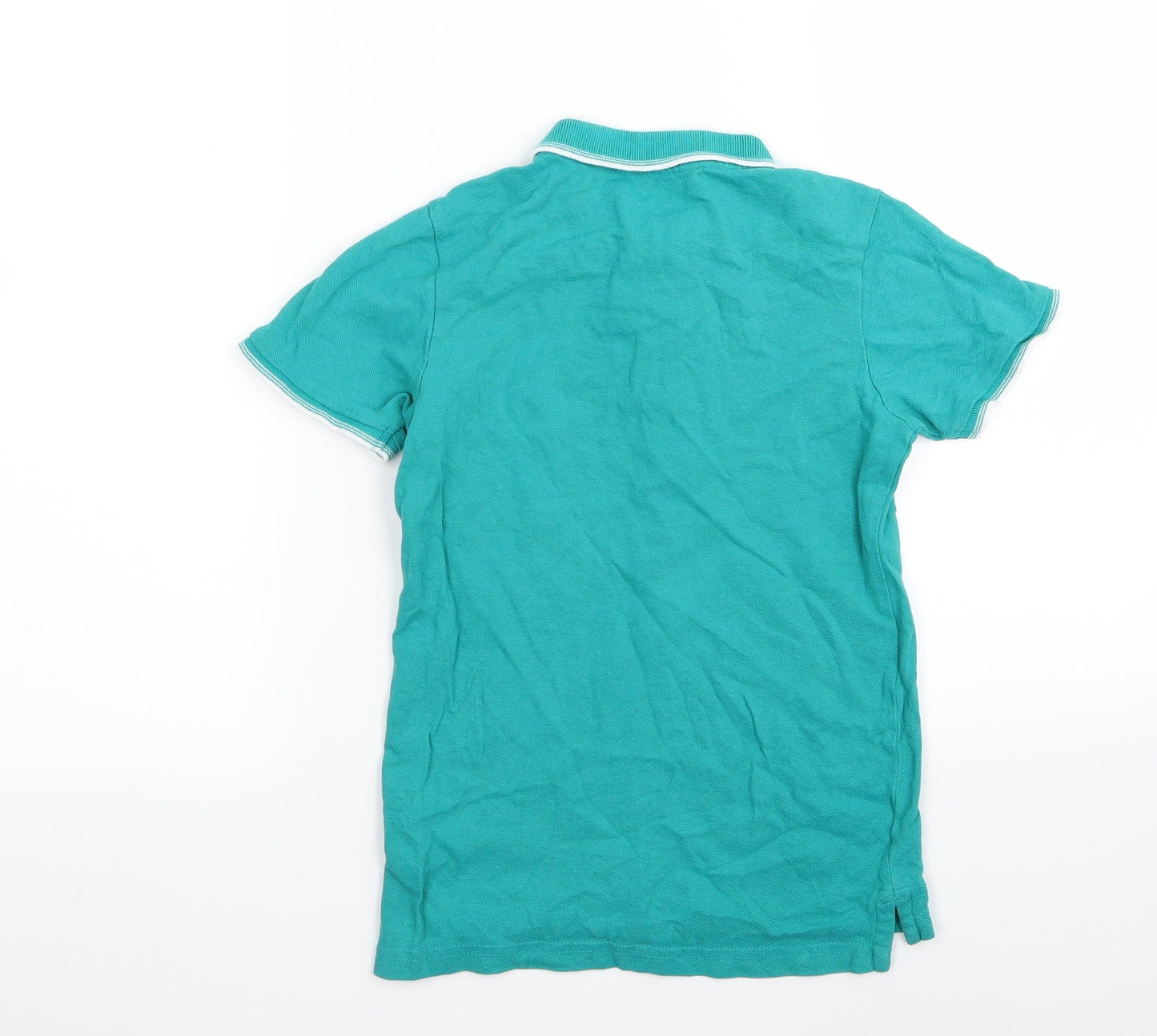 Asda George Boys Green   Basic Polo Size 6-7 Years
