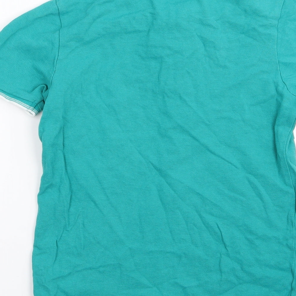 Asda George Boys Green   Basic Polo Size 6-7 Years