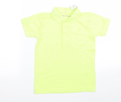 Nutmeg Boys Yellow   Basic Polo Size 5-6 Years