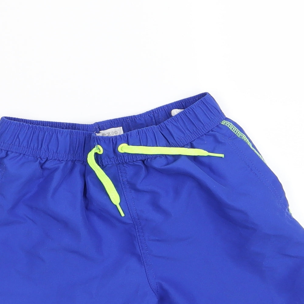 bluezoo Boys Blue   Cargo Shorts Size 4-5 Years