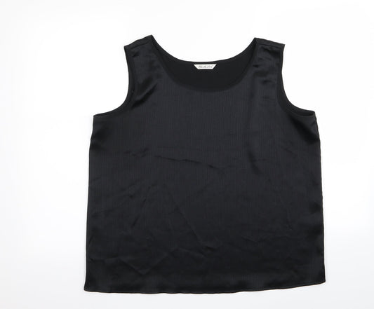 Berkertex Womens Black   Basic Tank Size 16