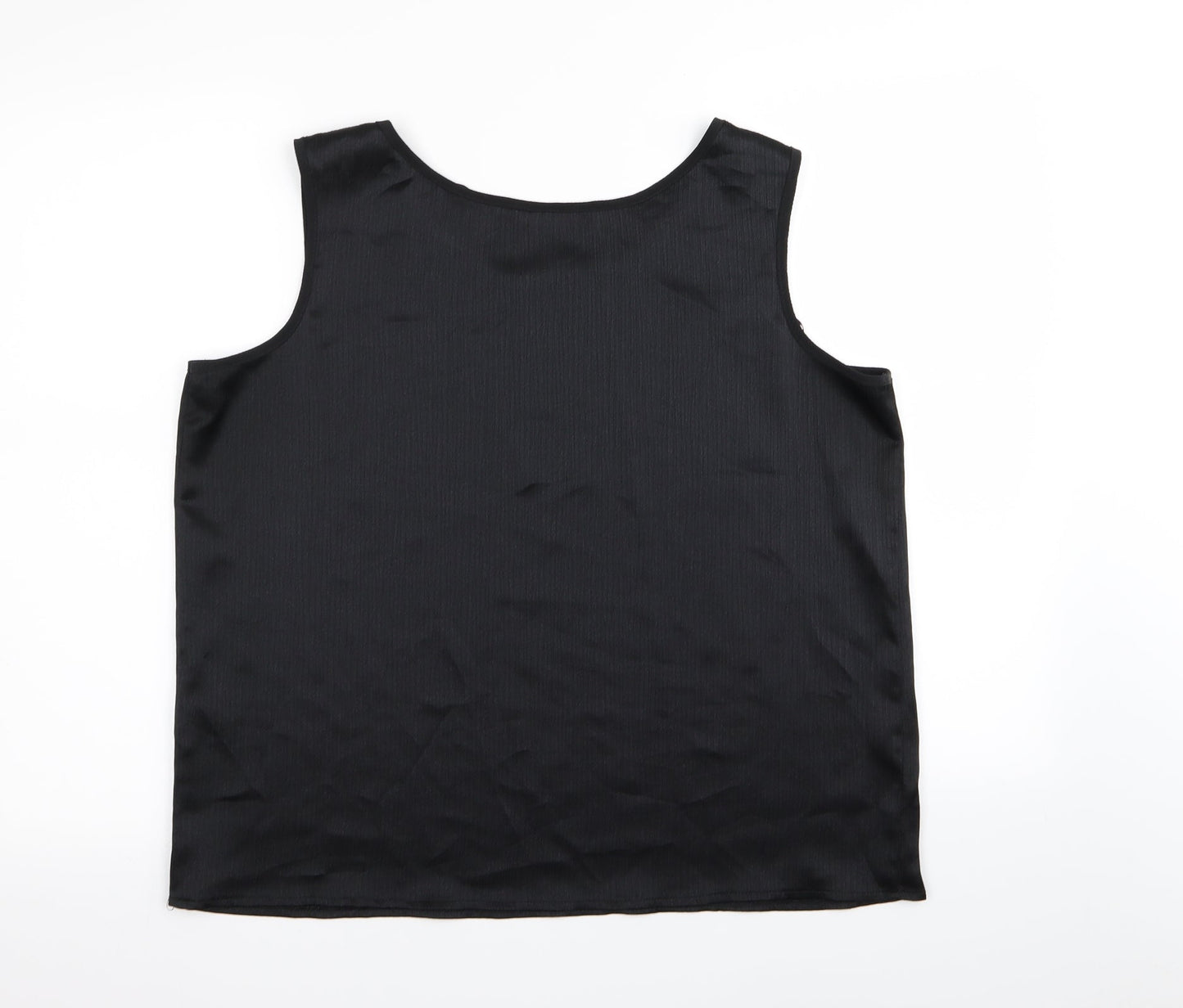 Berkertex Womens Black   Basic Tank Size 16