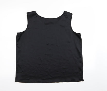 Berkertex Womens Black   Basic Tank Size 16
