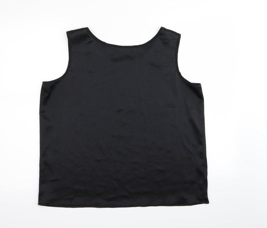 Berkertex Womens Black   Basic Tank Size 16