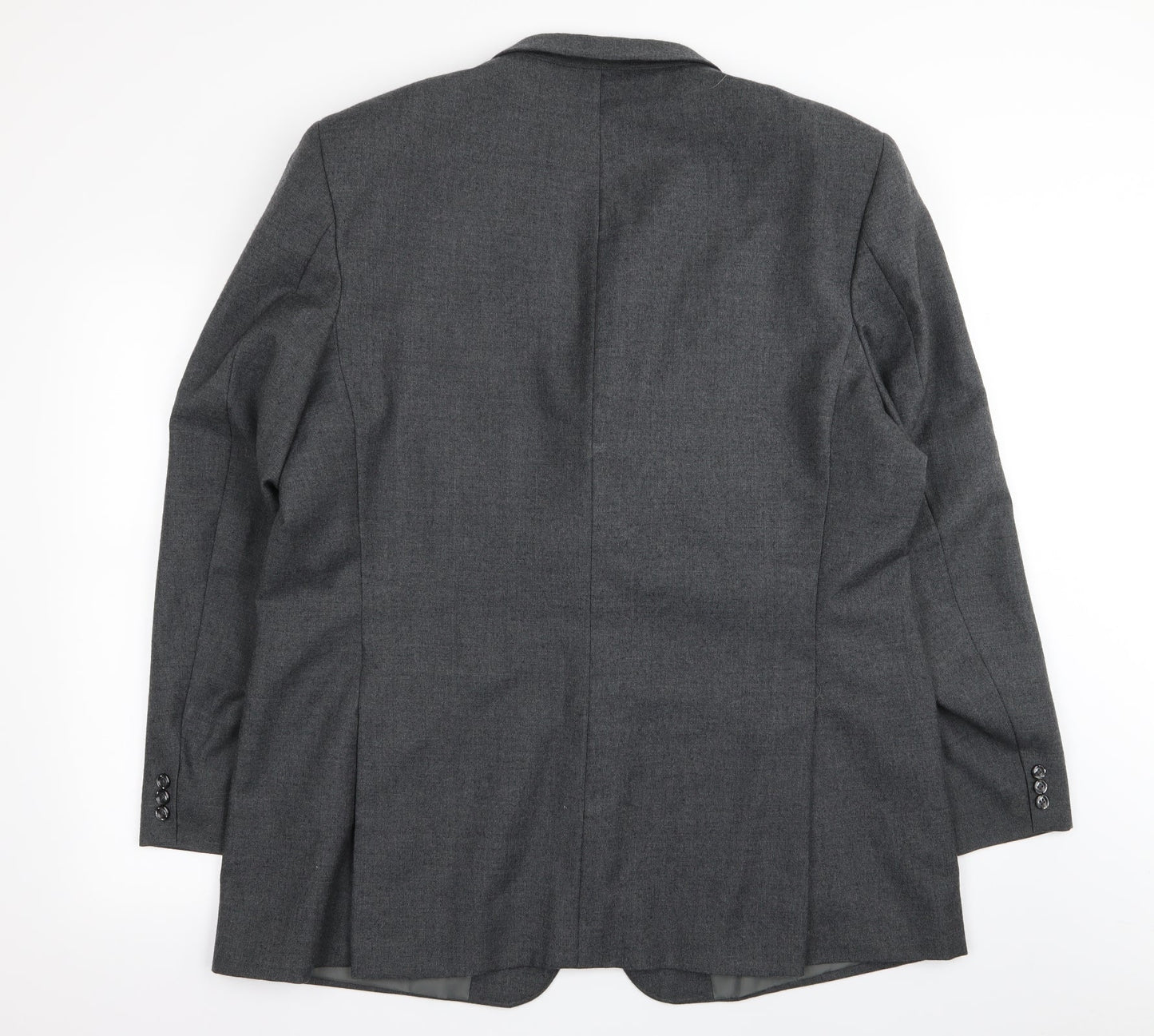 Mens UK Size 40 Preworn Regular Grey Suit Jacket
