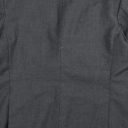 Mens UK Size 40 Preworn Regular Grey Suit Jacket