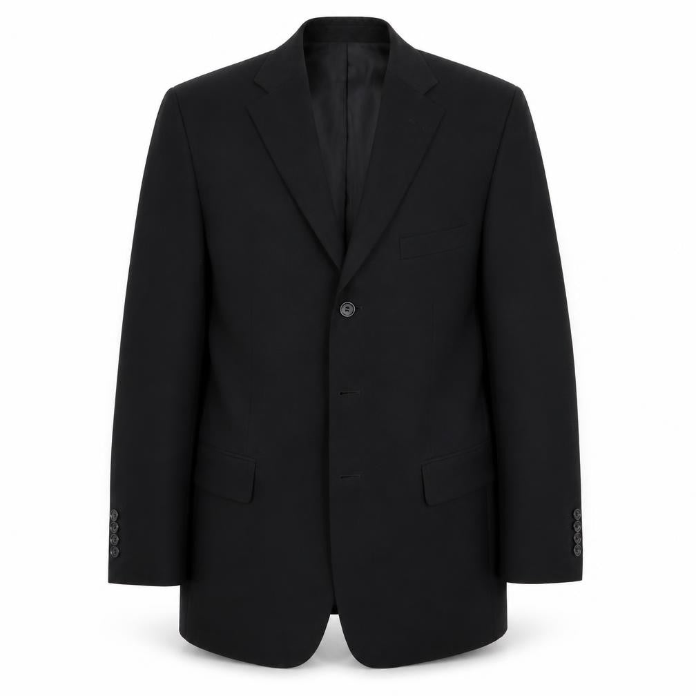 Greenwoods Mens Black   Jacket Blazer Size 40