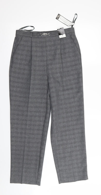 Womens UK Size 10 BM Regular Fit  Grey Trousers