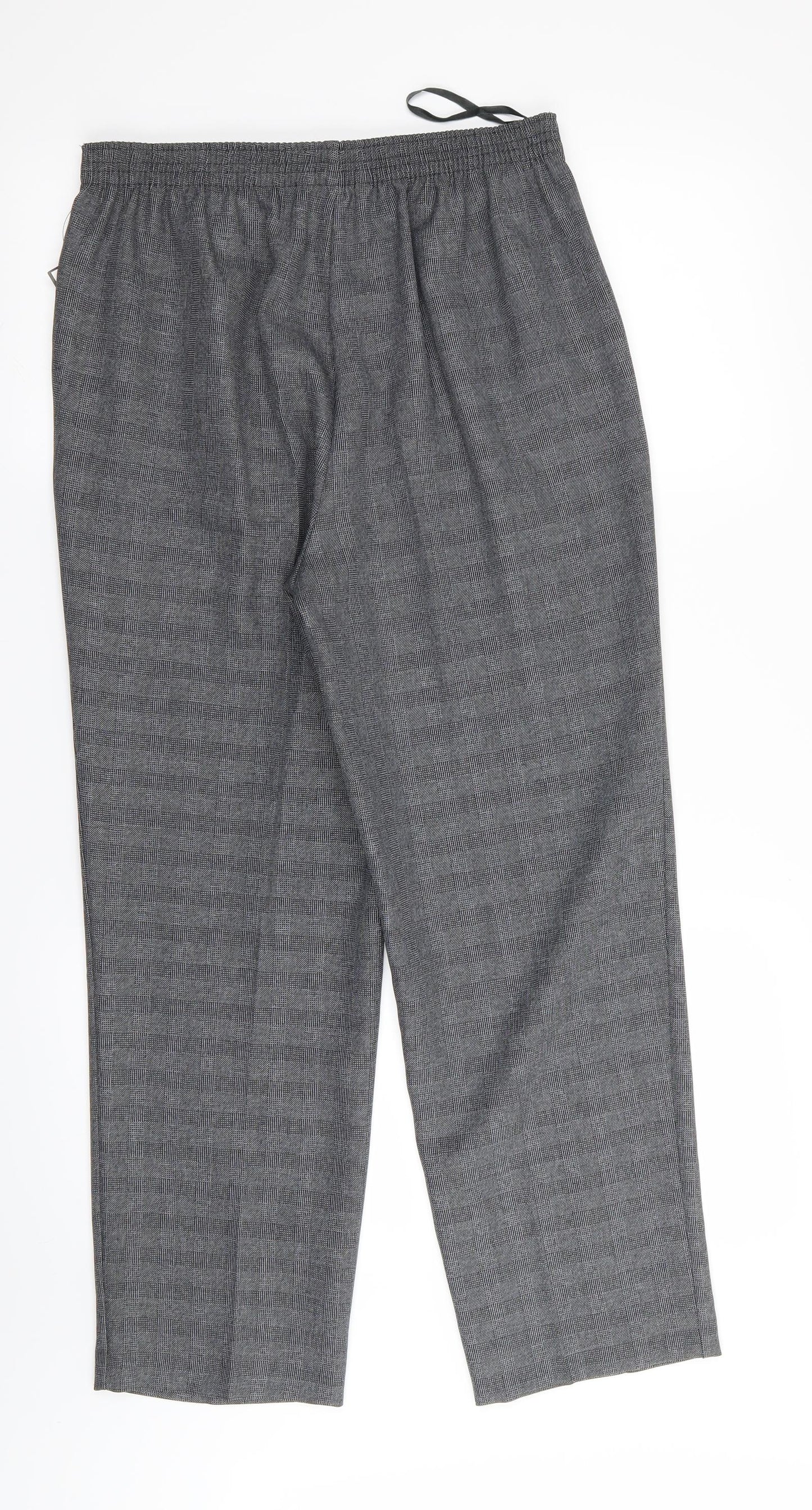Womens UK Size 10 BM Regular Fit  Grey Trousers