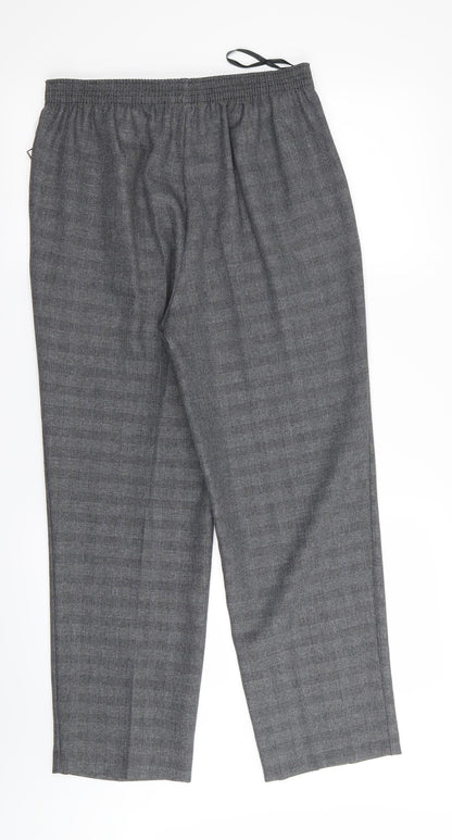 Womens UK Size 10 BM Regular Fit  Grey Trousers