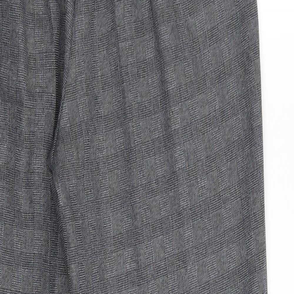 Womens UK Size 10 BM Regular Fit  Grey Trousers