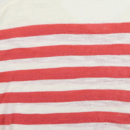 Capri Womens Multicoloured Striped  Pullover Jumper Size M