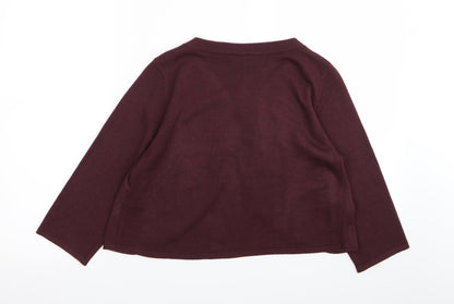 TU Womens Purple   Cardigan Jumper Size 12