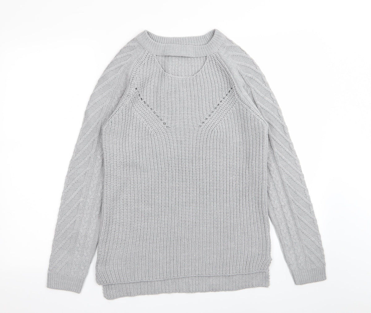 Select Womens Grey   Pullover Jumper Size 14