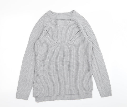 Select Womens Grey   Pullover Jumper Size 14