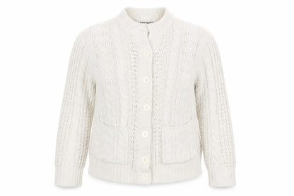 anne mccartney Womens White   Cardigan Jumper Size S