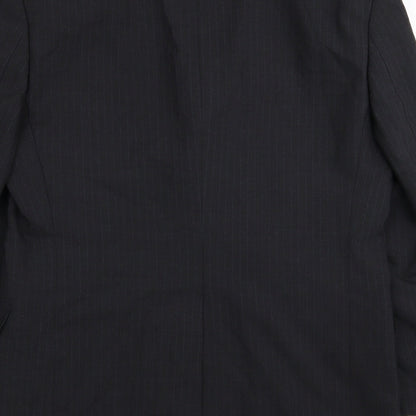 Mens UK Size 38 M&S Regular Black Suit Jacket