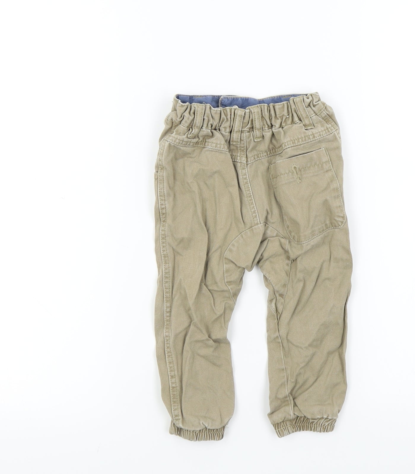 NEXT Baby Beige Colourblock  Capri Jeans Size 12-18 Months