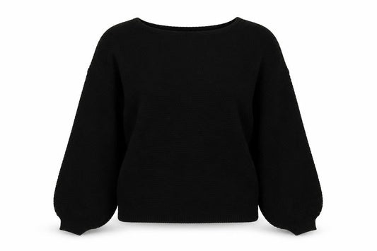 Boohoo Womens Black   Pullover Jumper Size M