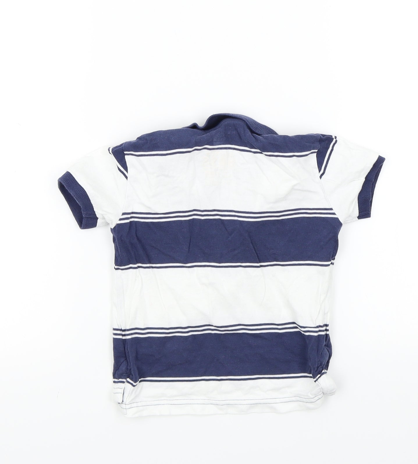NEXT Baby White Striped  Basic Polo Size 18-24 Months