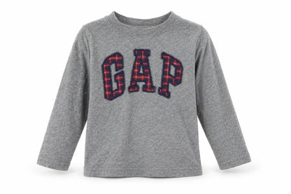 Gap Boys Grey Colourblock  Basic T-Shirt Size 2 Years  - Gap