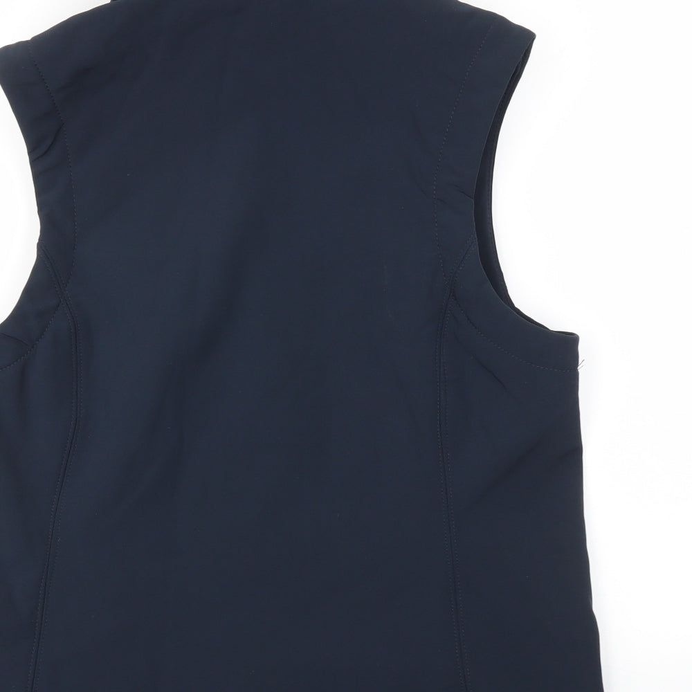 B&C Womens Blue   Gilet Coat Size M