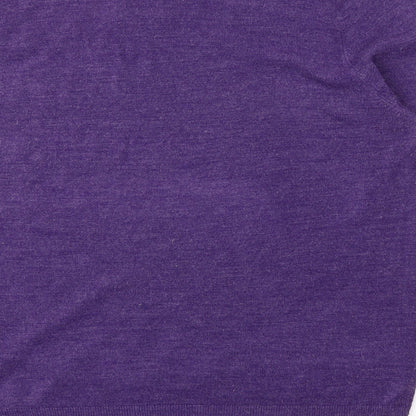 Mens UK Size L Atlantic Bay Purple Pullover Sweatshirt