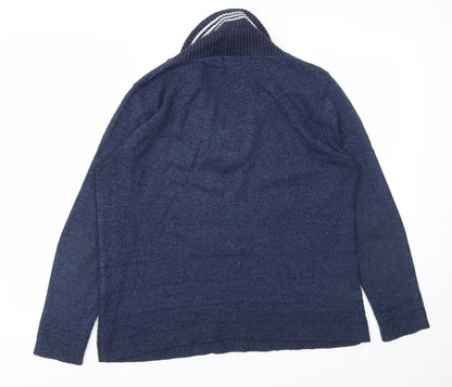 Pure & Natural Womens Blue   Pullover Jumper Size XL