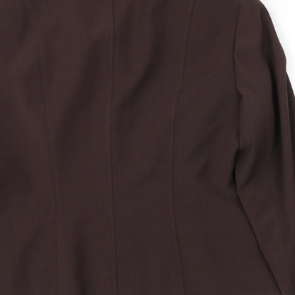 Gerry Weber Womens Brown   Jacket Blazer Size 14