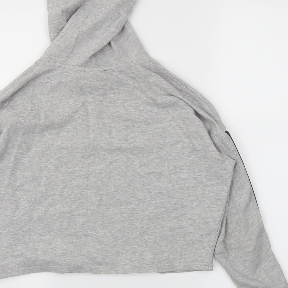 New Look Girls Grey   Pullover Hoodie Size 12-13 Years