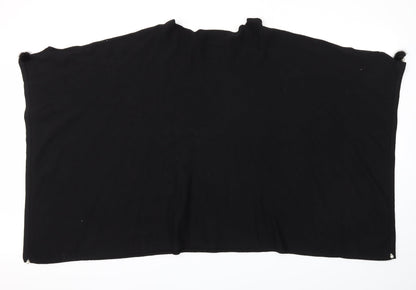 SWEET MALIA Womens Black   Cape Jumper One Size