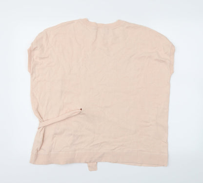 Womens UK Size M Oasis Pink Basic T-Shirt