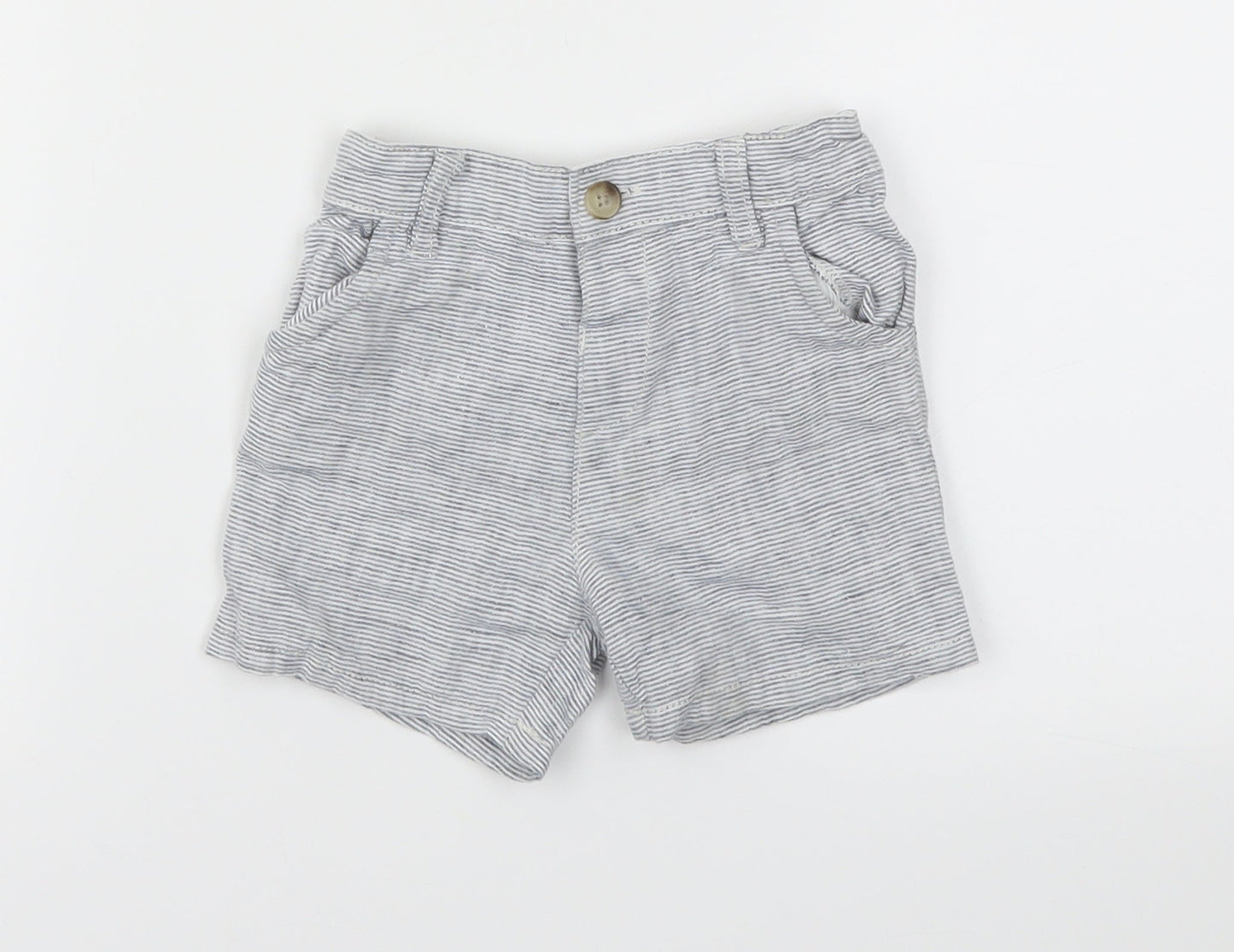Matalan Boys Blue   Capri Trousers Size 12-18 Months