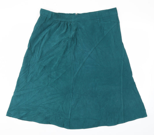 Damart Womens Green   Flare Skirt Size 22