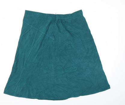 Damart Womens Green   Flare Skirt Size 22