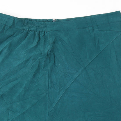 Damart Womens Green   Flare Skirt Size 22