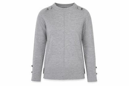 Primark Womens Grey   Pullover Jumper Size S