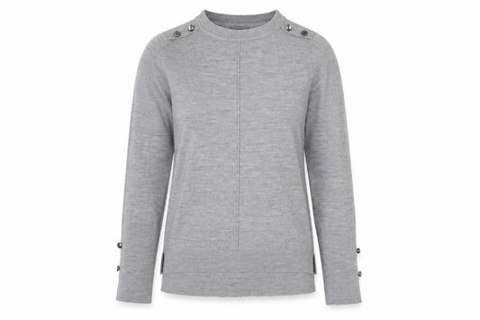 Primark Womens Grey   Pullover Jumper Size S
