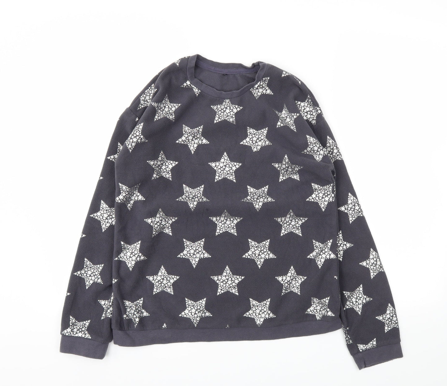 George Girls Blue Argyle/Diamond  Top Pyjama Top Size 13-14 Years