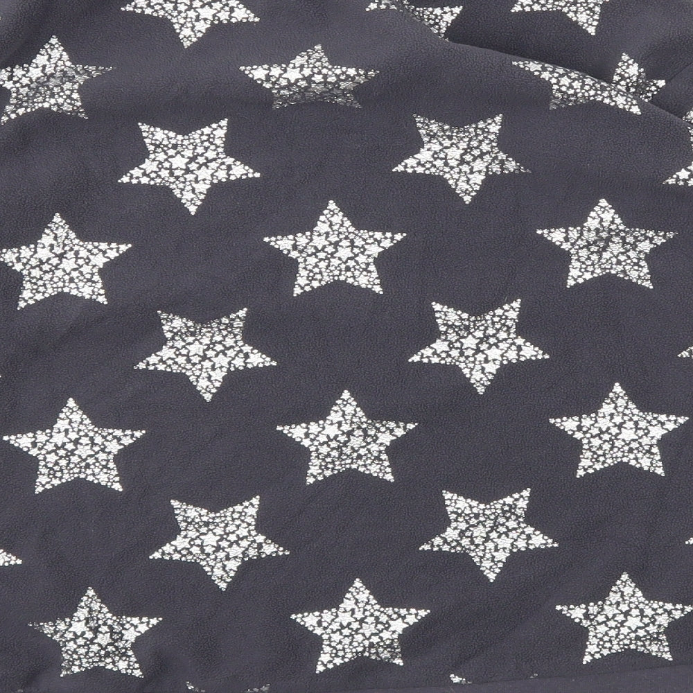 George Girls Blue Argyle/Diamond  Top Pyjama Top Size 13-14 Years