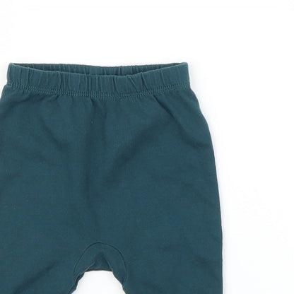 TU Baby Green   Cropped Leggings Size 3-6 Months