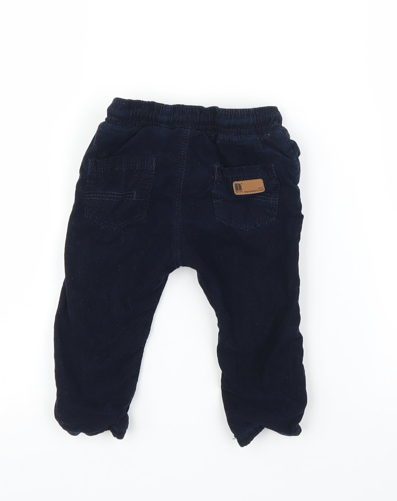 NEXT Boys Blue  Corduroy Cropped Jeans Size 3-6 Months
